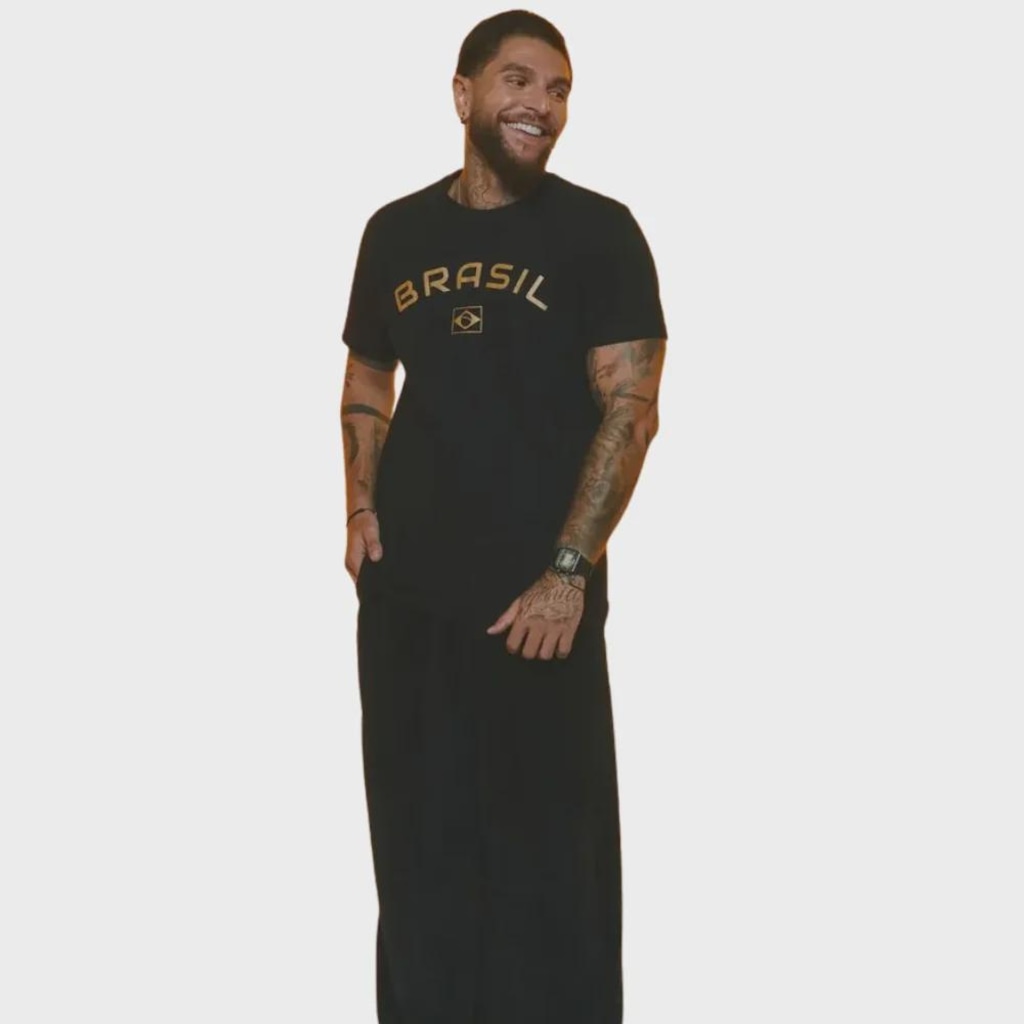 Imagem 2 do produto Camiseta do Brasil Braziline - Masculina