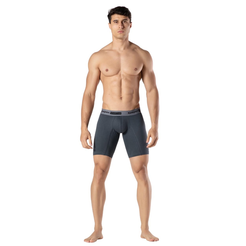 Imagem 3 do produto Cueca Boxer Malhas Keeper Microfibra Long Leg
