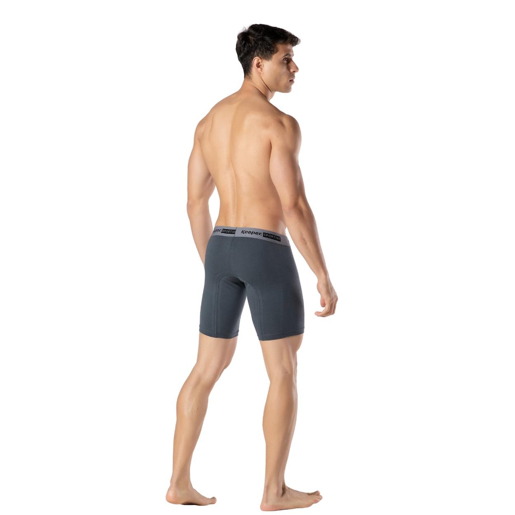Imagem 4 do produto Cueca Boxer Malhas Keeper Microfibra Long Leg