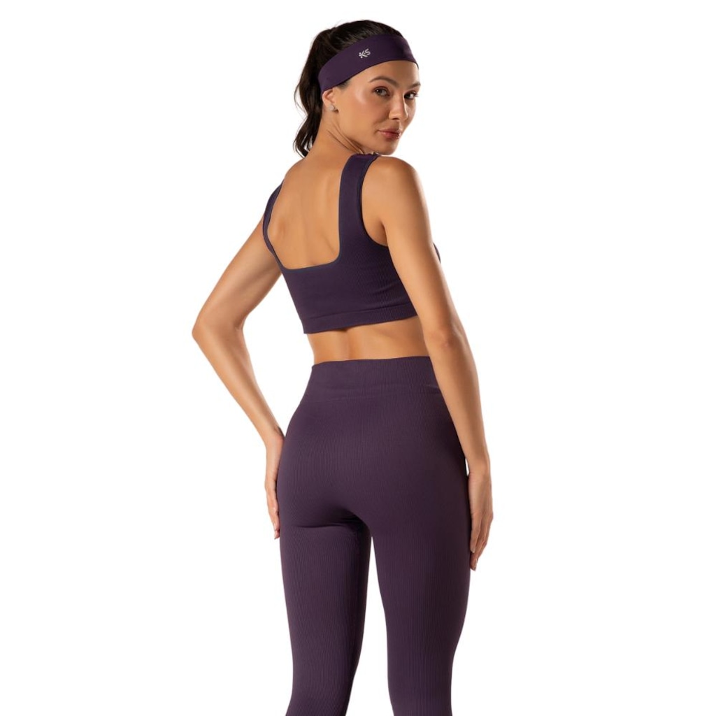 Imagem 2 do produto Top Cavado Canelado Malhas Keeper sem Costura Feminino