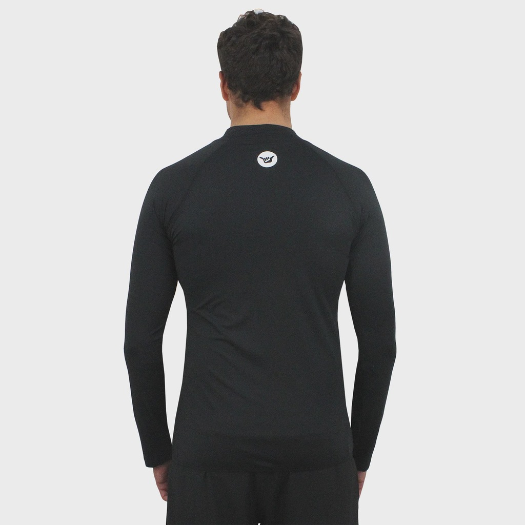Imagem 4 do produto Camiseta para Surf Masculina Hang Loose Typo Black