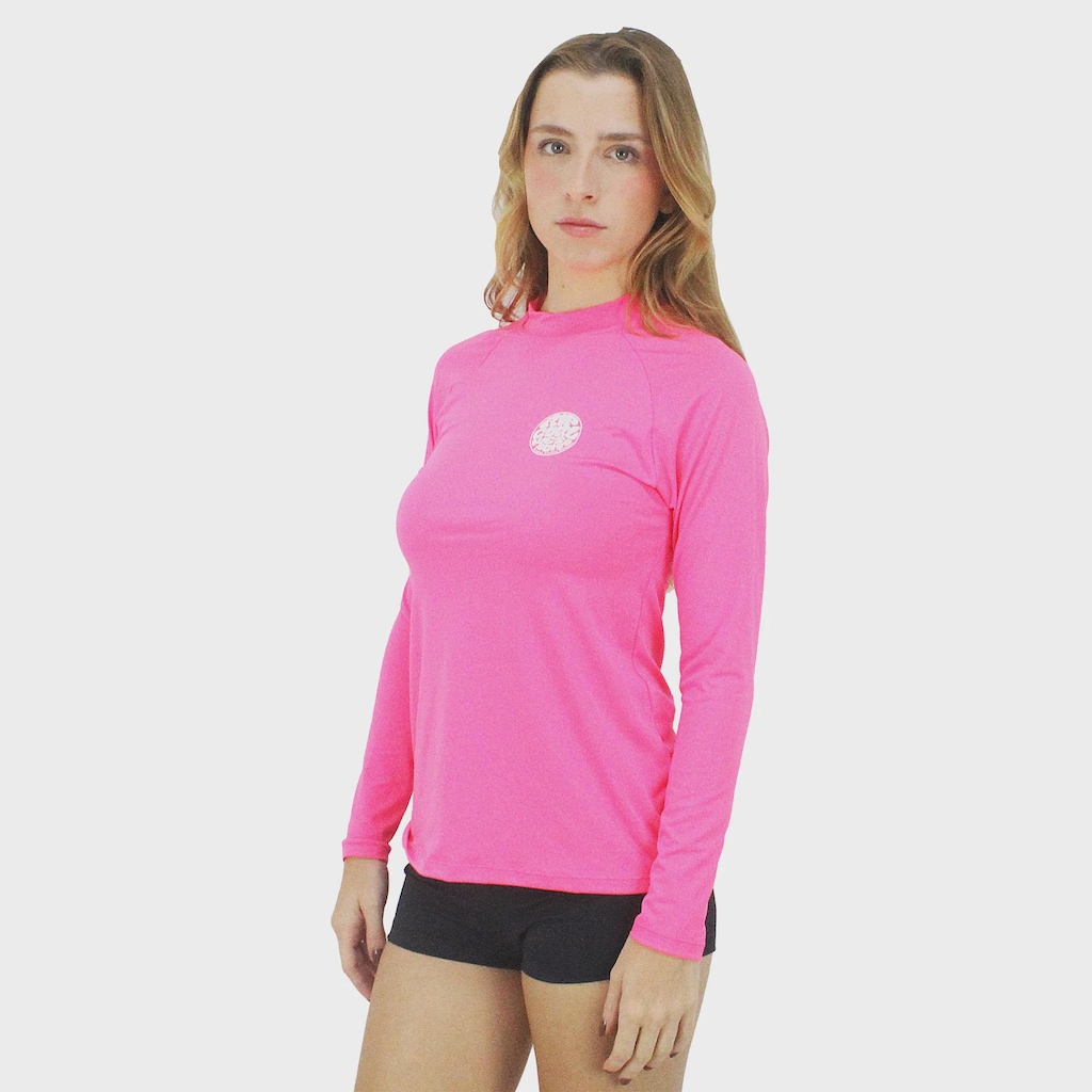 Imagem 3 do produto Camiseta de Lycra Rip Curl Icons Surf Uv Watermelon - Feminina
