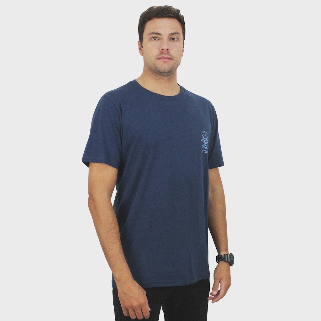 Imagem 3 do produto Camiseta Rip Curl Search Icon Outline Dark Navy - Masculina