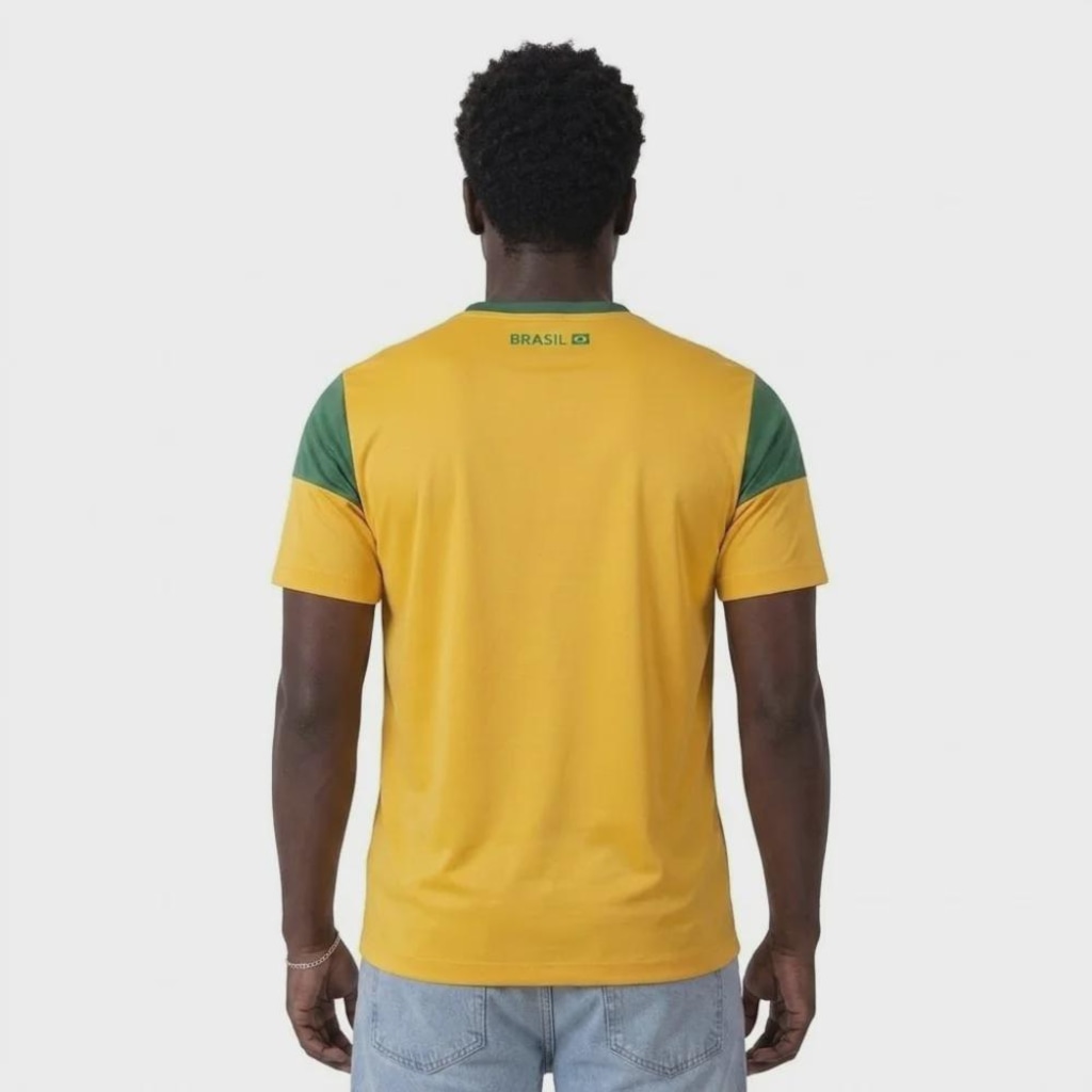 Imagem 4 do produto Camiseta do Brasil Braziline - Masculina