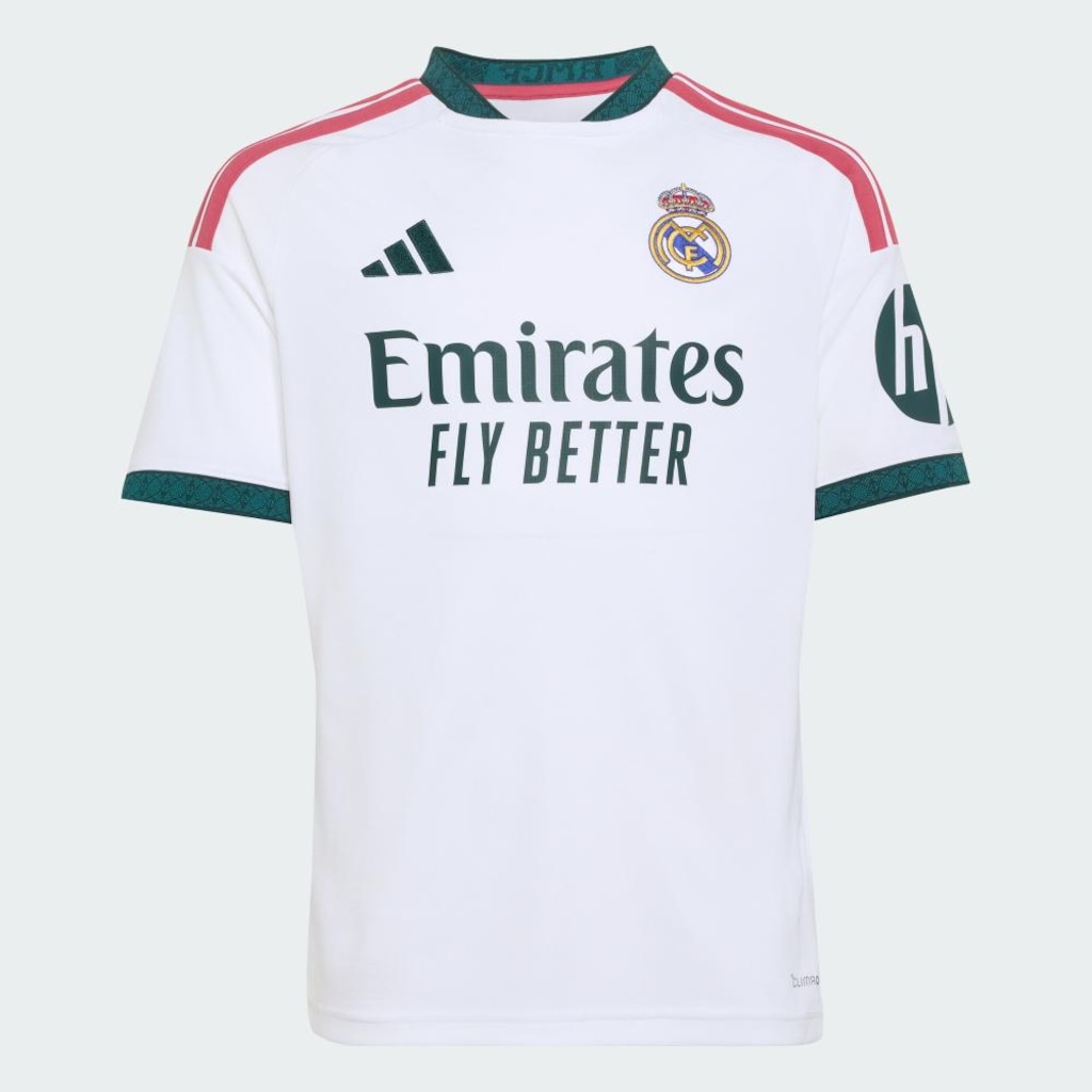 Imagem 2 do produto Camisa Real Madrid I 26/27 adidas Infantil
