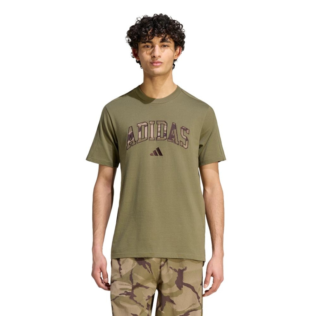 Imagem 1 do produto Camiseta adidas Seasonal Essentials Camuflada Masculina