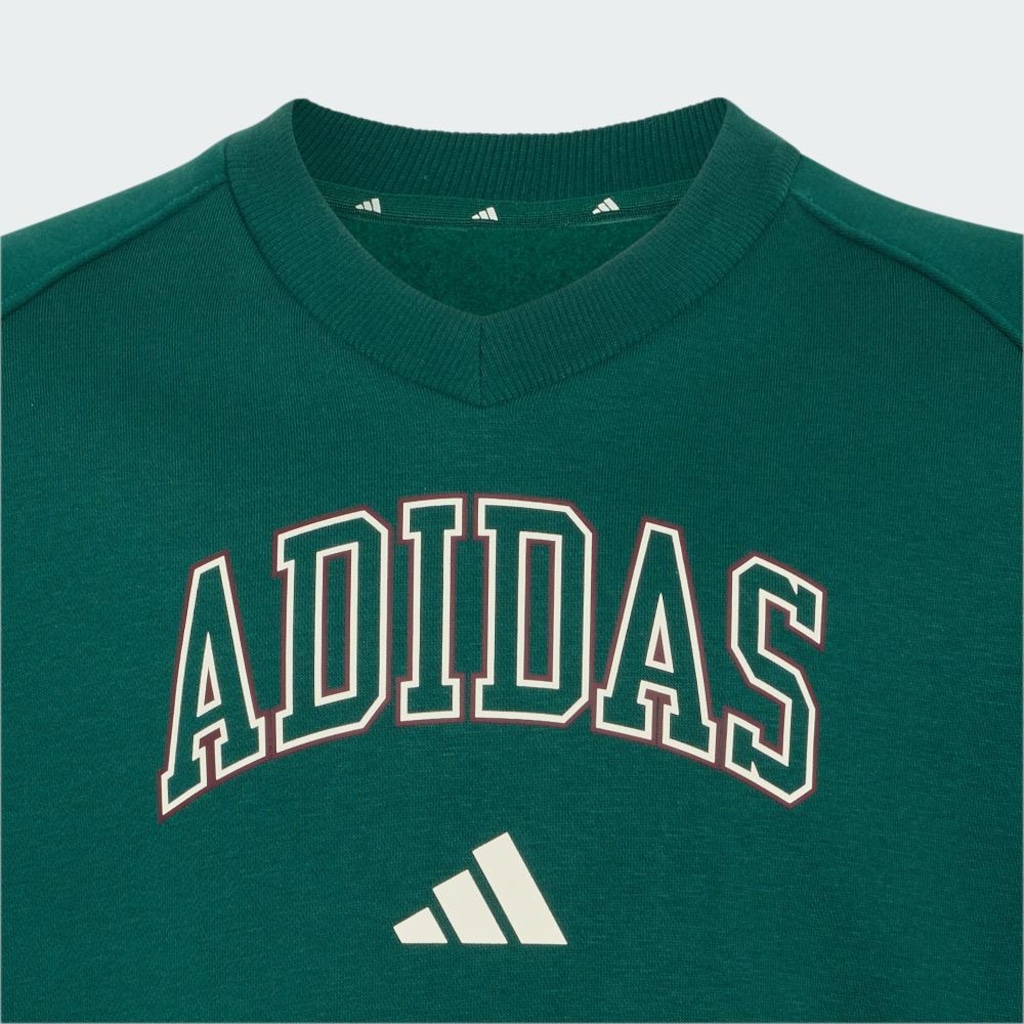 Imagem 4 do produto Blusão de Moletom adidas Seasonals Collegiate Typography Infantil