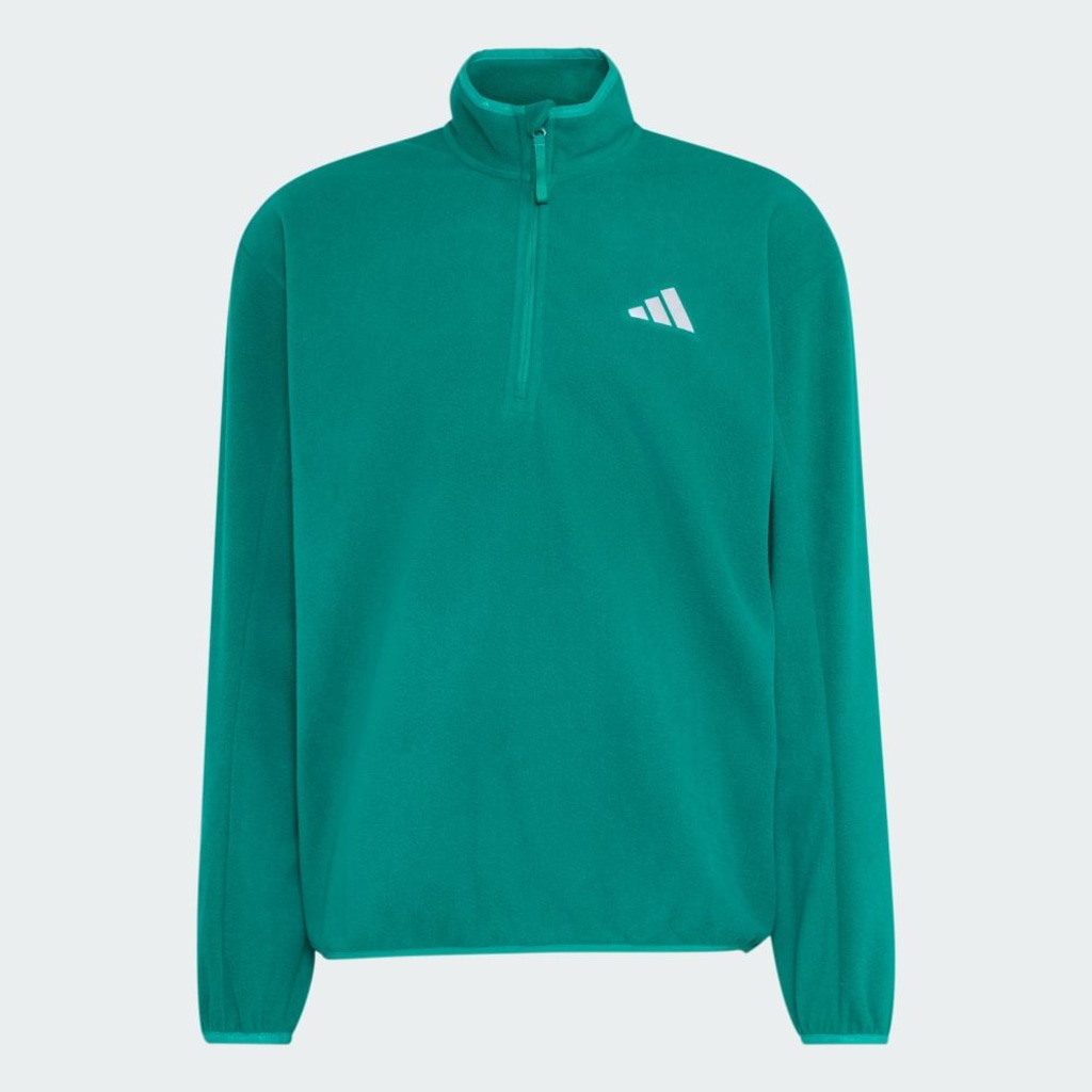 Imagem 2 do produto Blusão de Moletom Fleece Zíper Meia Altura adi365 Running Essentials Winterised adidas Masculino