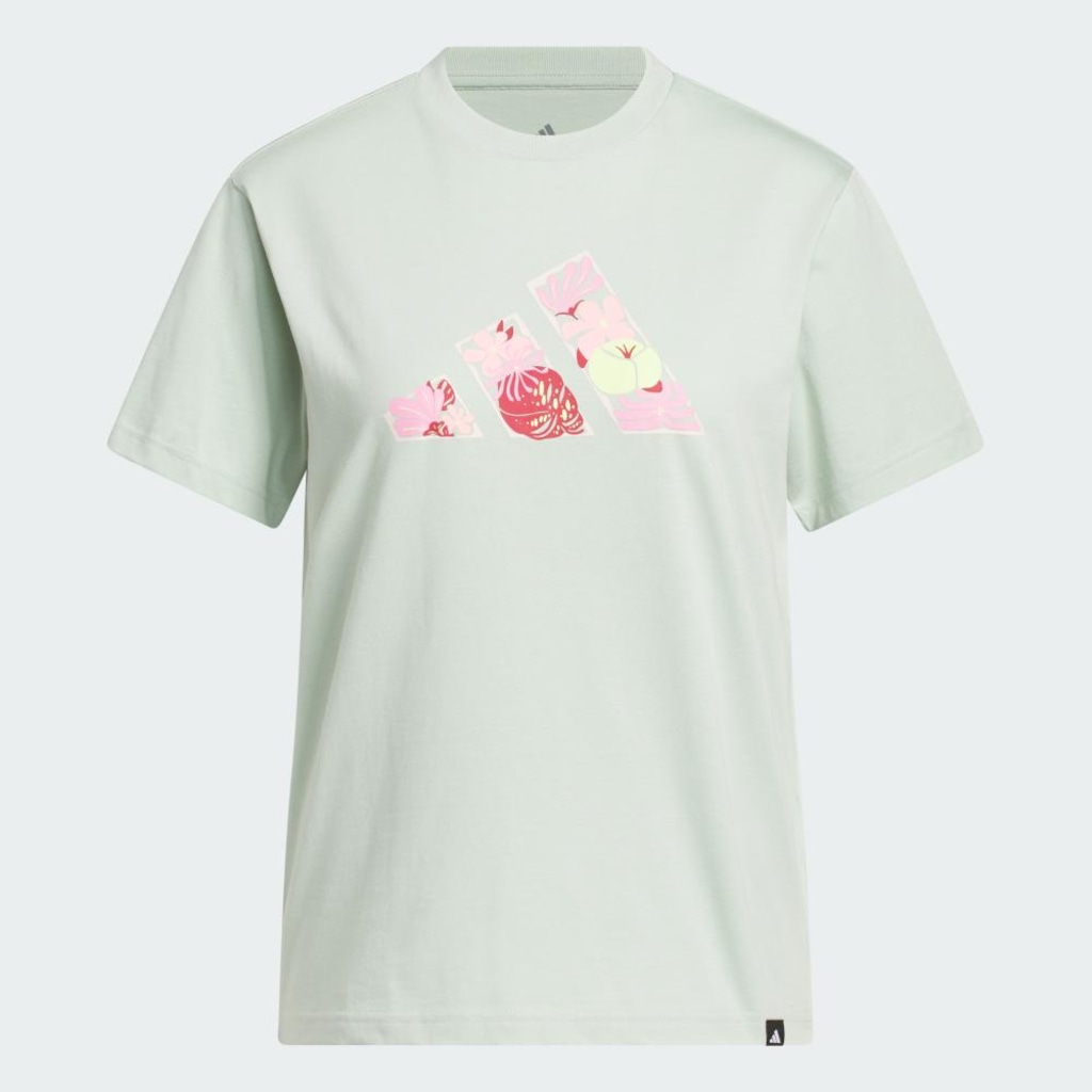 Imagem 2 do produto Camiseta adidas Logo Floral Feminina