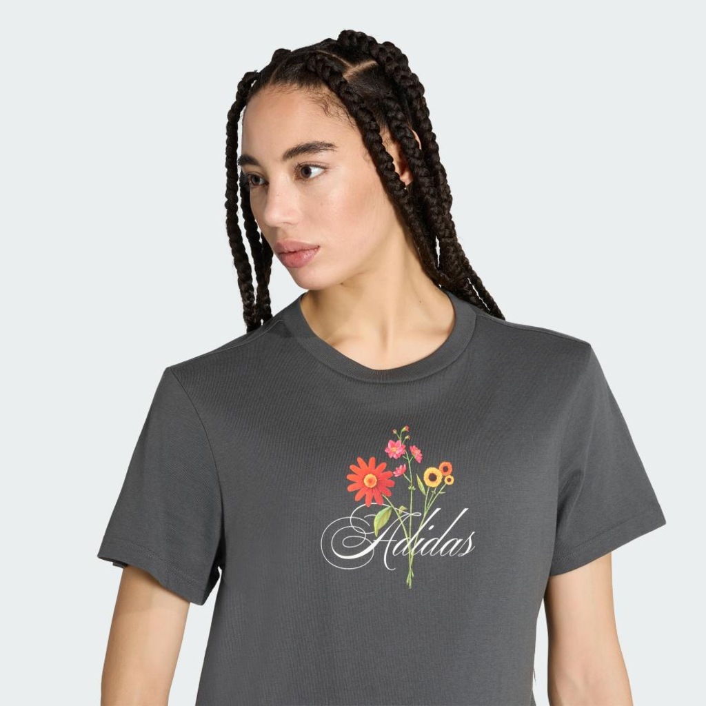 Imagem 5 do produto Camiseta adidas Estampa Floral Feminina