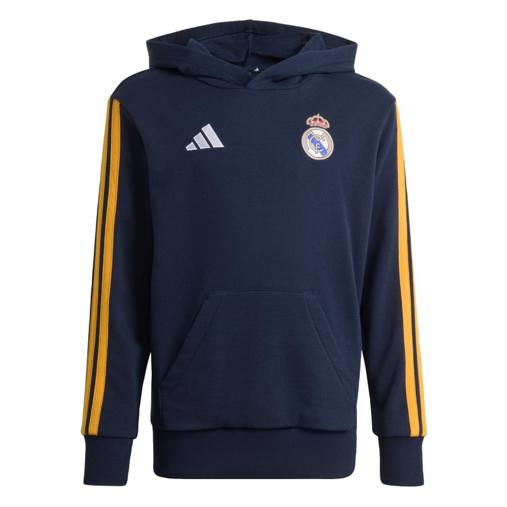 Imagem 1 do produto Blusa Capuz Real Madrid Infantil adidas Unissex