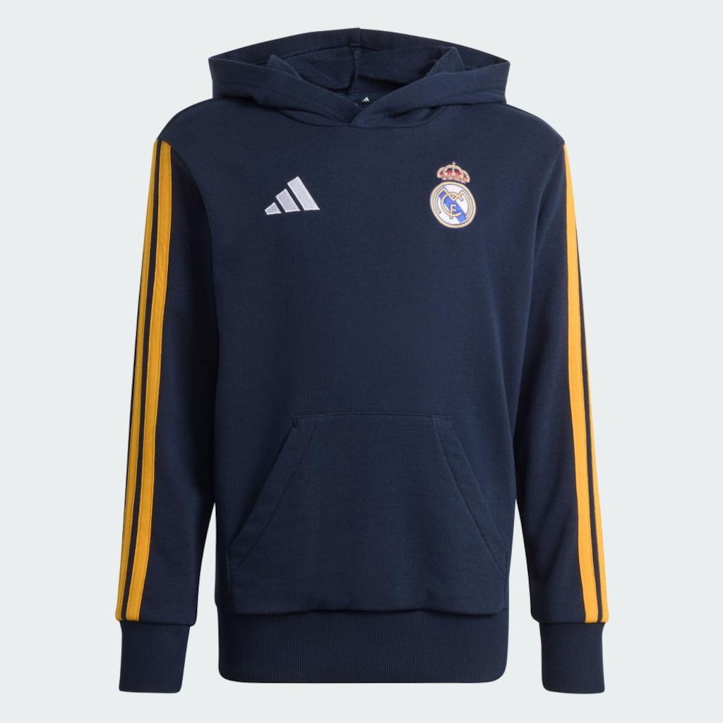 Imagem 2 do produto Blusa Capuz Real Madrid Infantil adidas Unissex