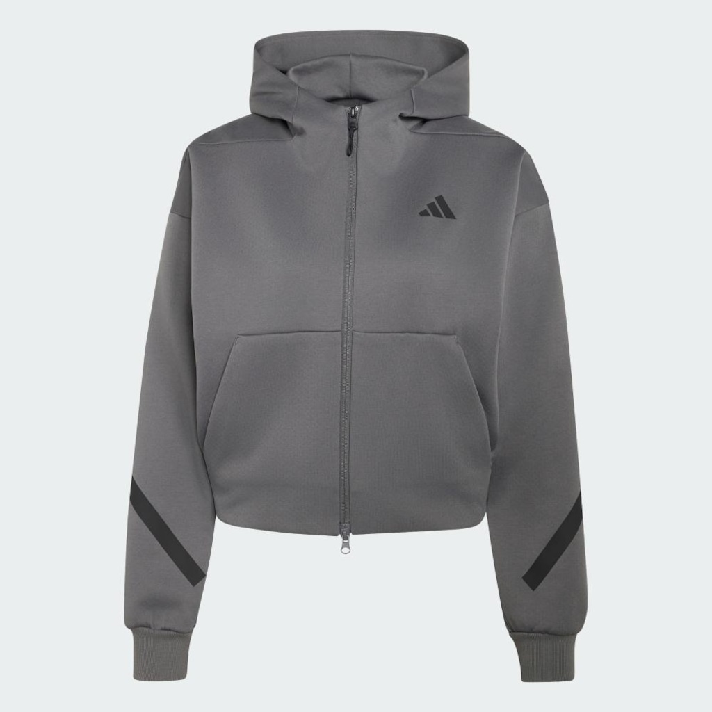 Imagem 2 do produto Blusão de Moletom Cropped Zíper adidas Z.N.E. adidas Feminino
