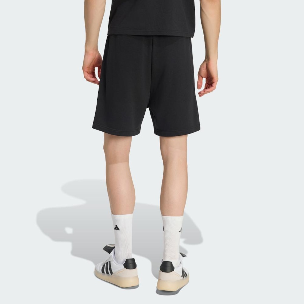Imagem 3 do produto Short adidas Universitário em Moletinho Seasonal Essentials Masculino