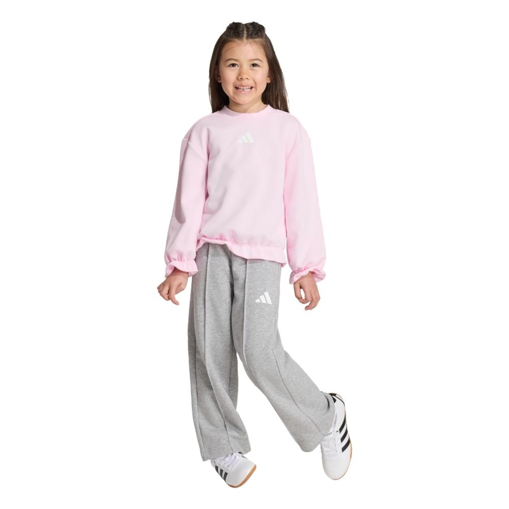 Imagem 1 do produto Conjunto de Moletom adidas Seasonals Ruffles para Garotas Infantil