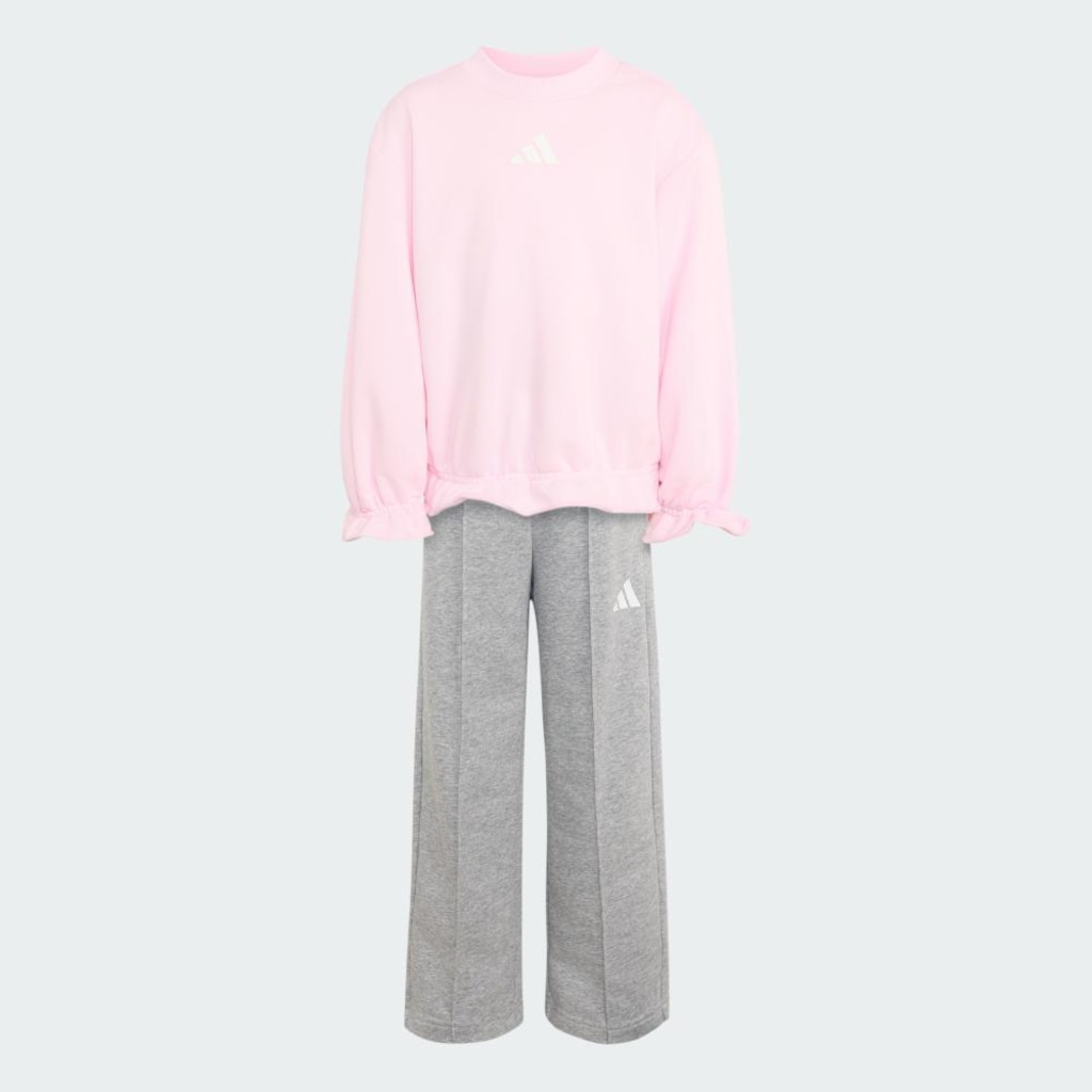 Imagem 2 do produto Conjunto de Moletom adidas Seasonals Ruffles para Garotas Infantil