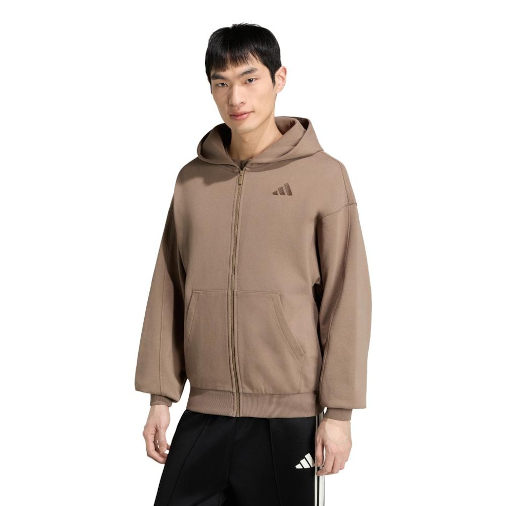 Imagem 1 do produto Blusão de Moletom com Capuz Uniforme adidas Logo Pequeno adidas Masculino