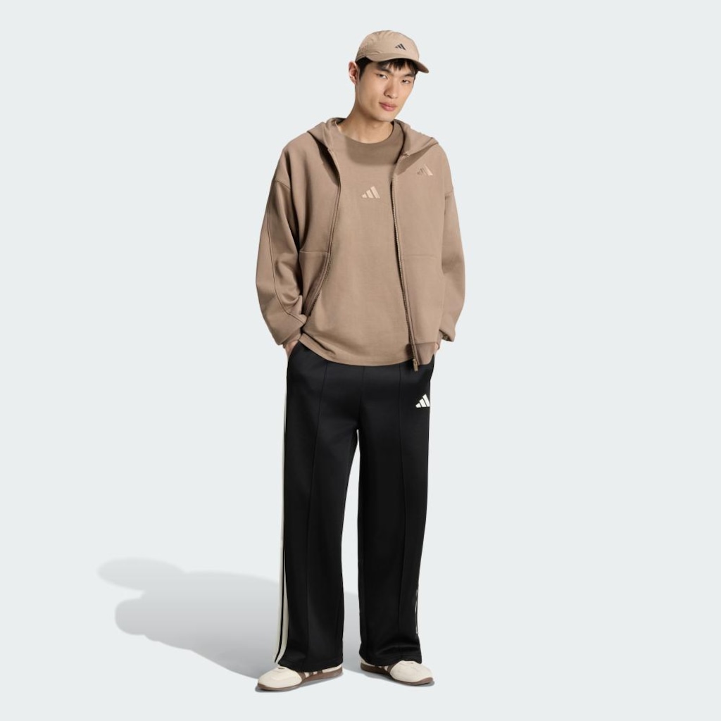 Imagem 4 do produto Blusão de Moletom com Capuz Uniforme adidas Logo Pequeno adidas Masculino