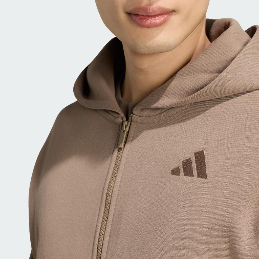 Imagem 5 do produto Blusão de Moletom com Capuz Uniforme adidas Logo Pequeno adidas Masculino