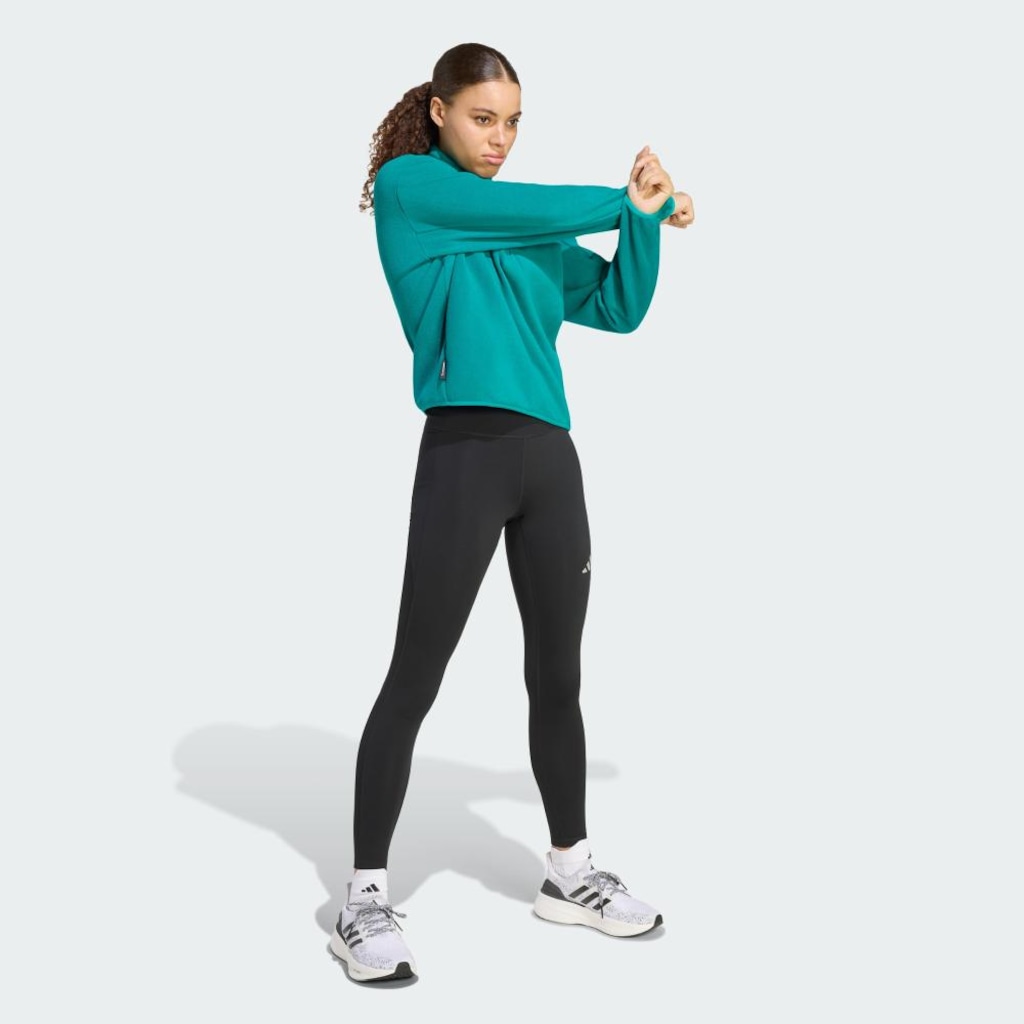 Imagem 4 do produto Jaqueta Térmica adidas Meio fecho de zíper ADI365 Running Essentials Feminina