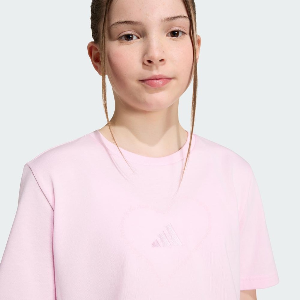 Imagem 5 do produto Blusa Cropped adidas com Bordado de Cetim Feminina