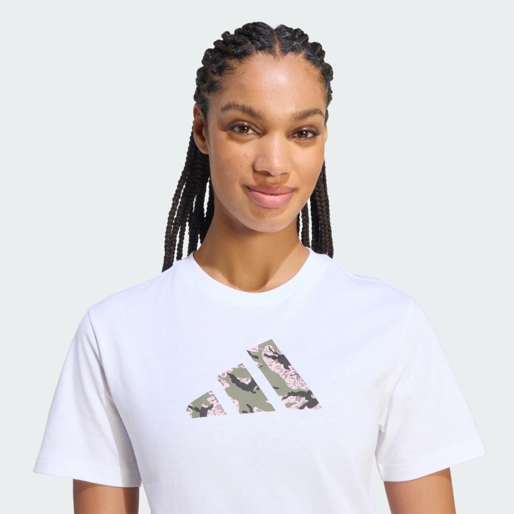 Imagem 5 do produto Camiseta adidas Camuflagem Feminina
