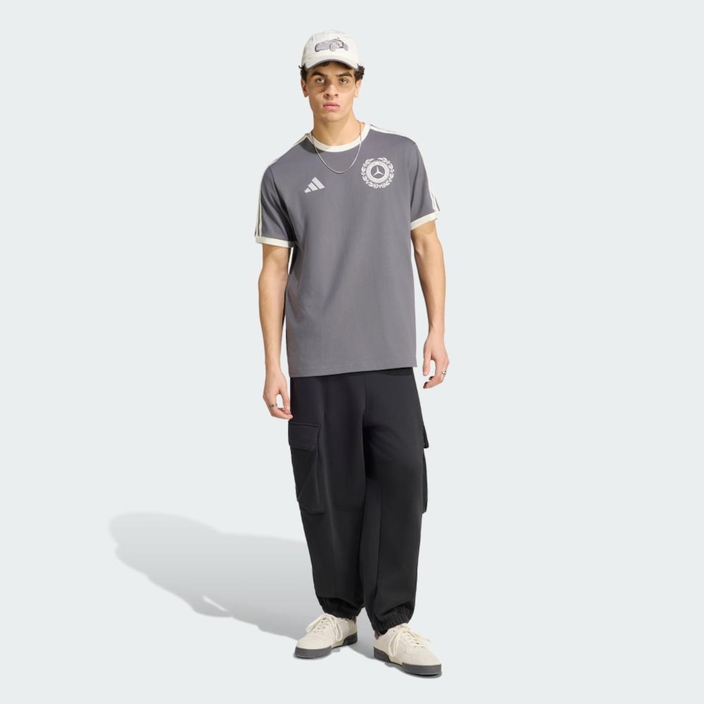Imagem 4 do produto Camiseta adidas Mercedes-AMG Petronas Formula 1 Team Silver Arrows Icon Masculina