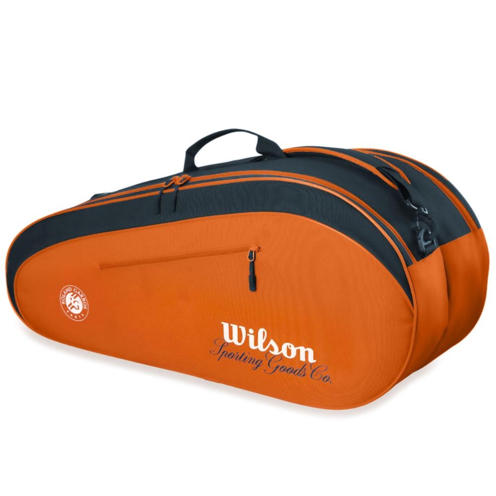 Imagem 2 do produto Raqueteira Tennis Wilson Roland Garros Team 6pk 2026
