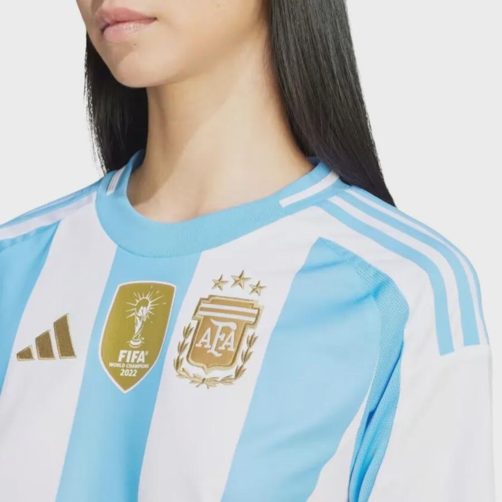 Imagem 5 do produto Camisa Seleção Argentina I 2024/25 Torcedora adidas - Feminina