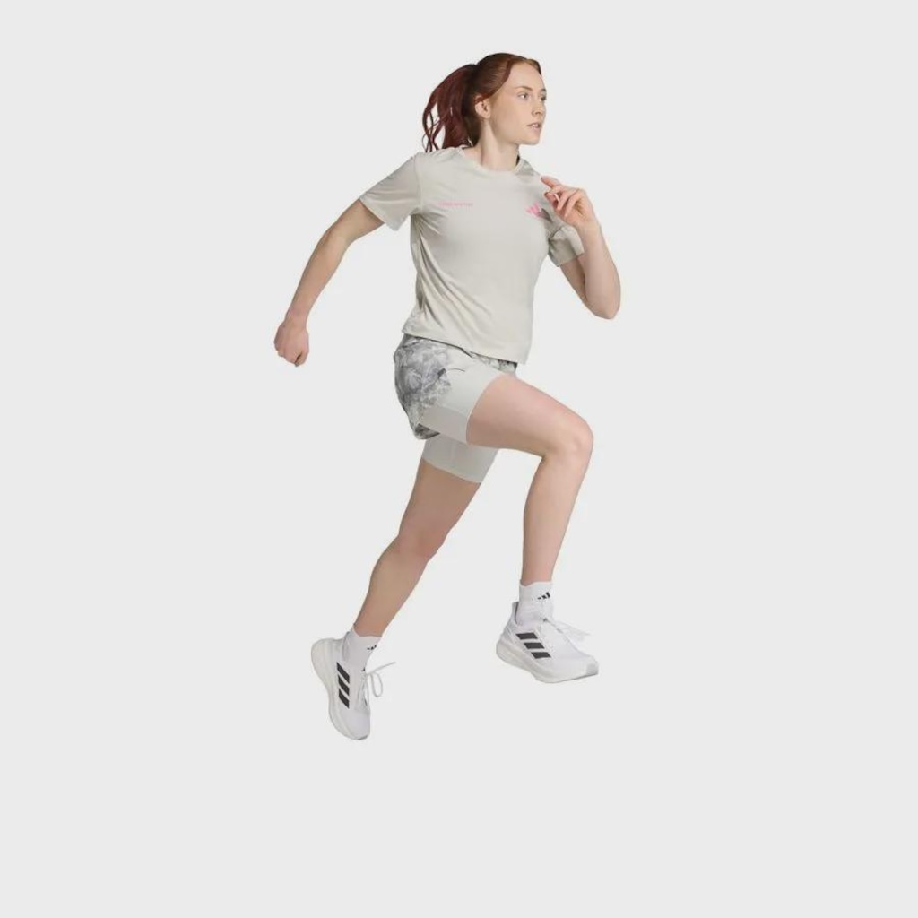 Imagem 4 do produto Camiseta adidas Own The Run Melange - Feminina