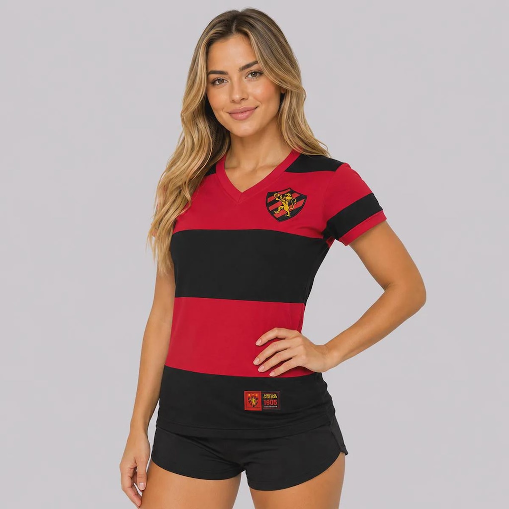 Imagem 2 do produto Camisa do Sport Recife Retrô 1987 - Feminina