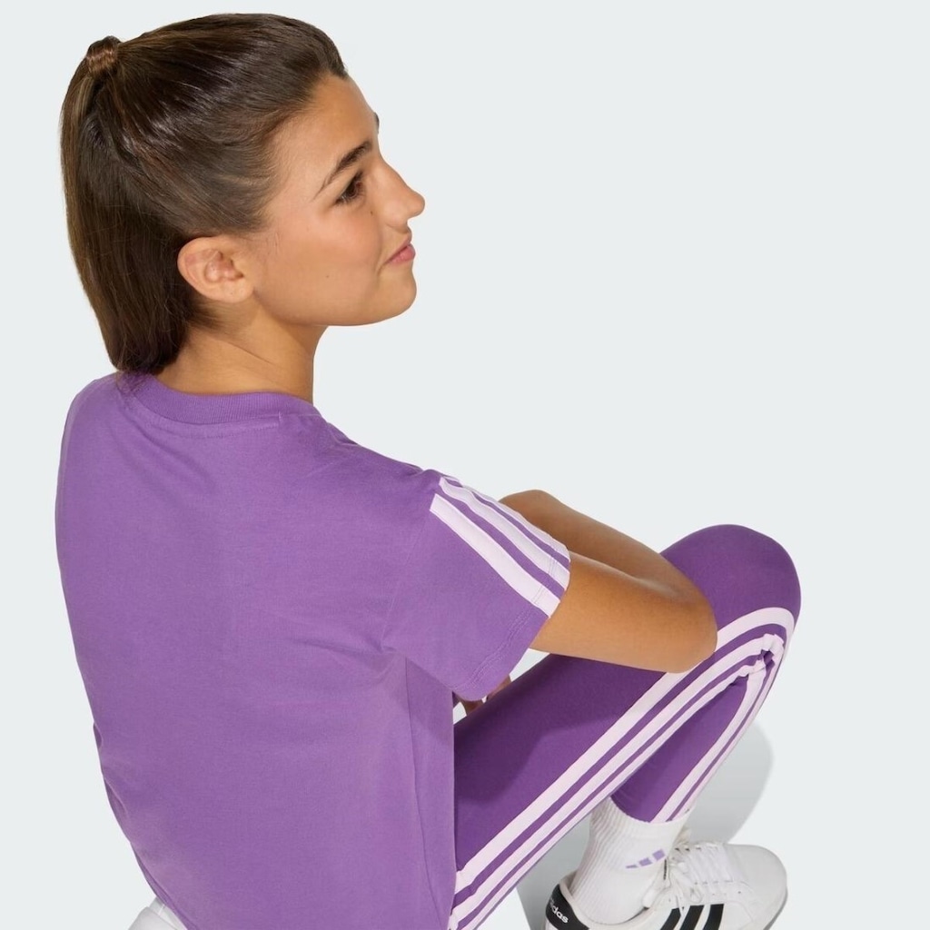 Imagem 4 do produto Camiseta adidas Essentials 3 Listras Girls Infantil