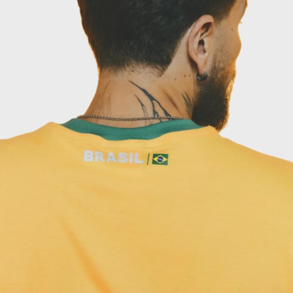 Imagem 5 do produto Camiseta Brasil Puro - Masculina