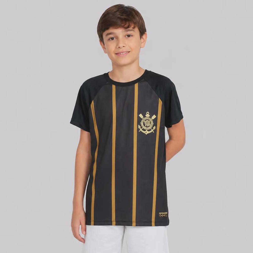 Imagem 2 do produto Camiseta do Corinthians Fitness 8 Garro Infantil