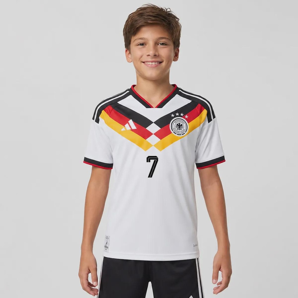 Imagem 2 do produto Camisa Alemanha I 26/27 7 Havertz adidas Infantil