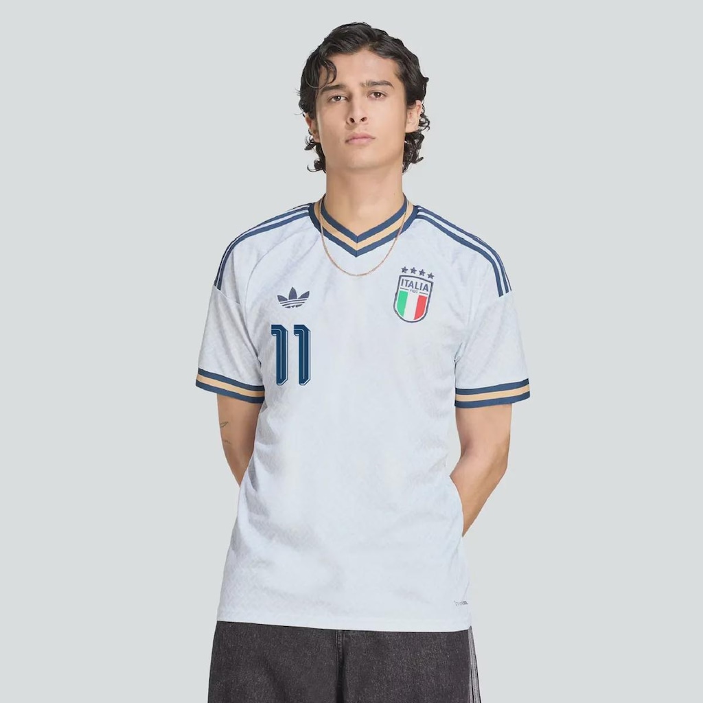 Imagem 2 do produto Camisa Itália II 26/27 11 Kean adidas Masculina