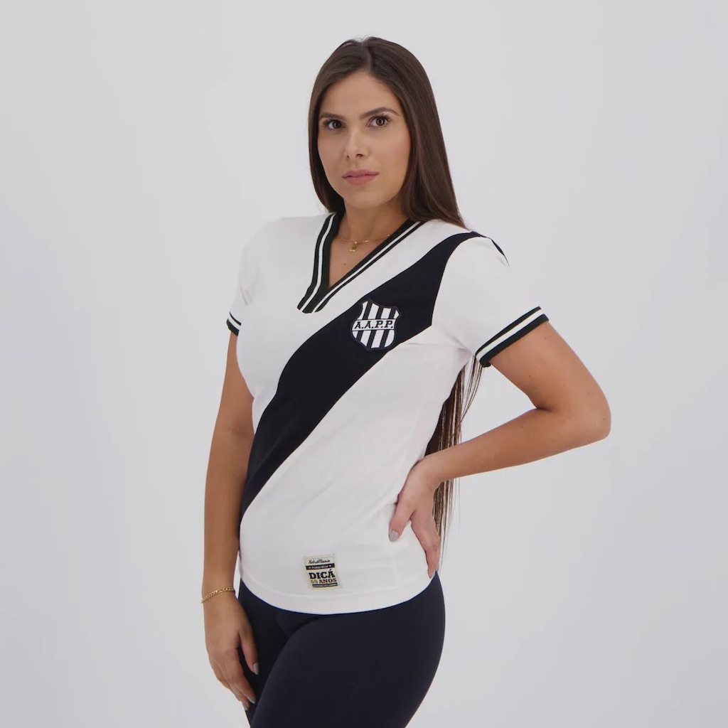 Imagem 2 do produto Camisa da Ponte Preta Retrô 1977 Feminina