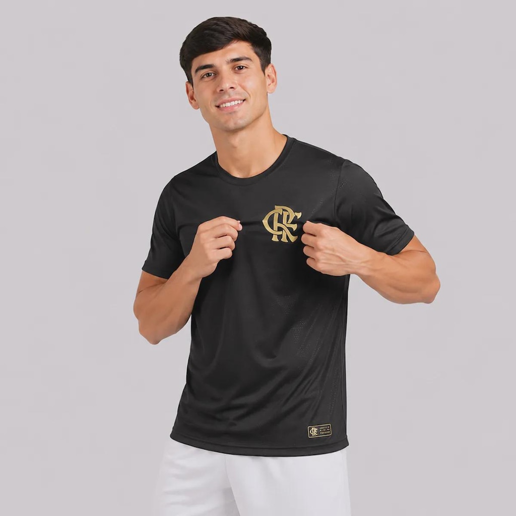 Imagem 2 do produto Camisa do Flamengo Poliamida Escudo Masculina