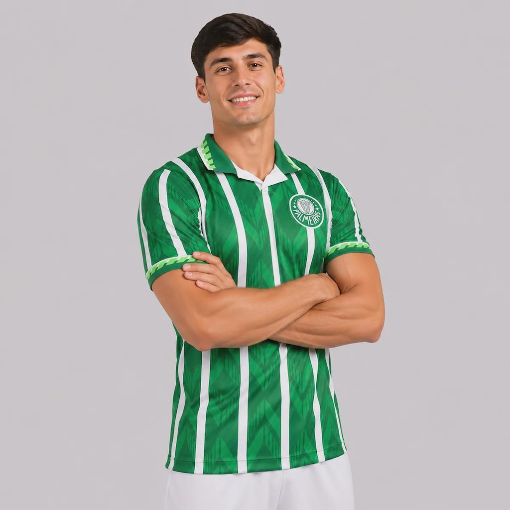 Imagem 3 do produto Camisa do Palmeiras Retrô 1996 - Masculina