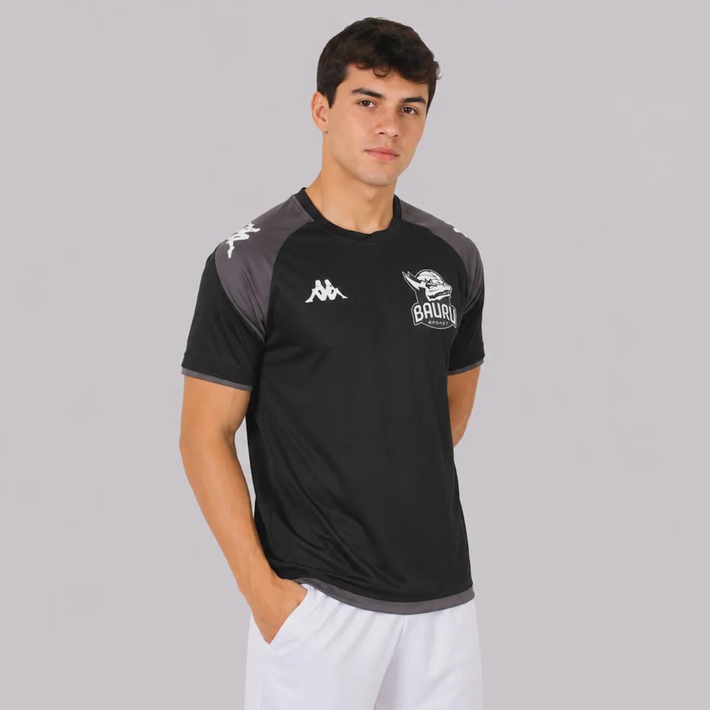 Imagem 2 do produto Camiseta do Bauru Treino 2026 Basquete Kappa - Masculina