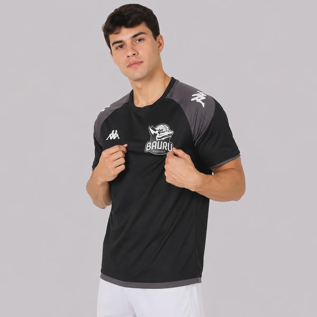 Imagem 3 do produto Camiseta do Bauru Treino 2026 Basquete Kappa - Masculina