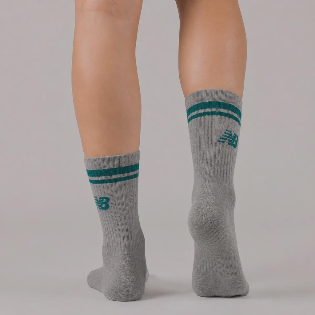 Imagem 5 do produto Kit 3 Pares de Meia Cano Alto New Balance - Feminino