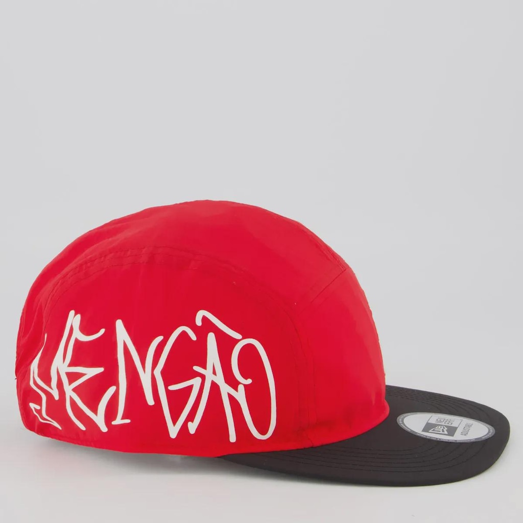 Imagem 3 do produto Boné Unissex New Era Flamengo Mengão Camper - Aba Reta