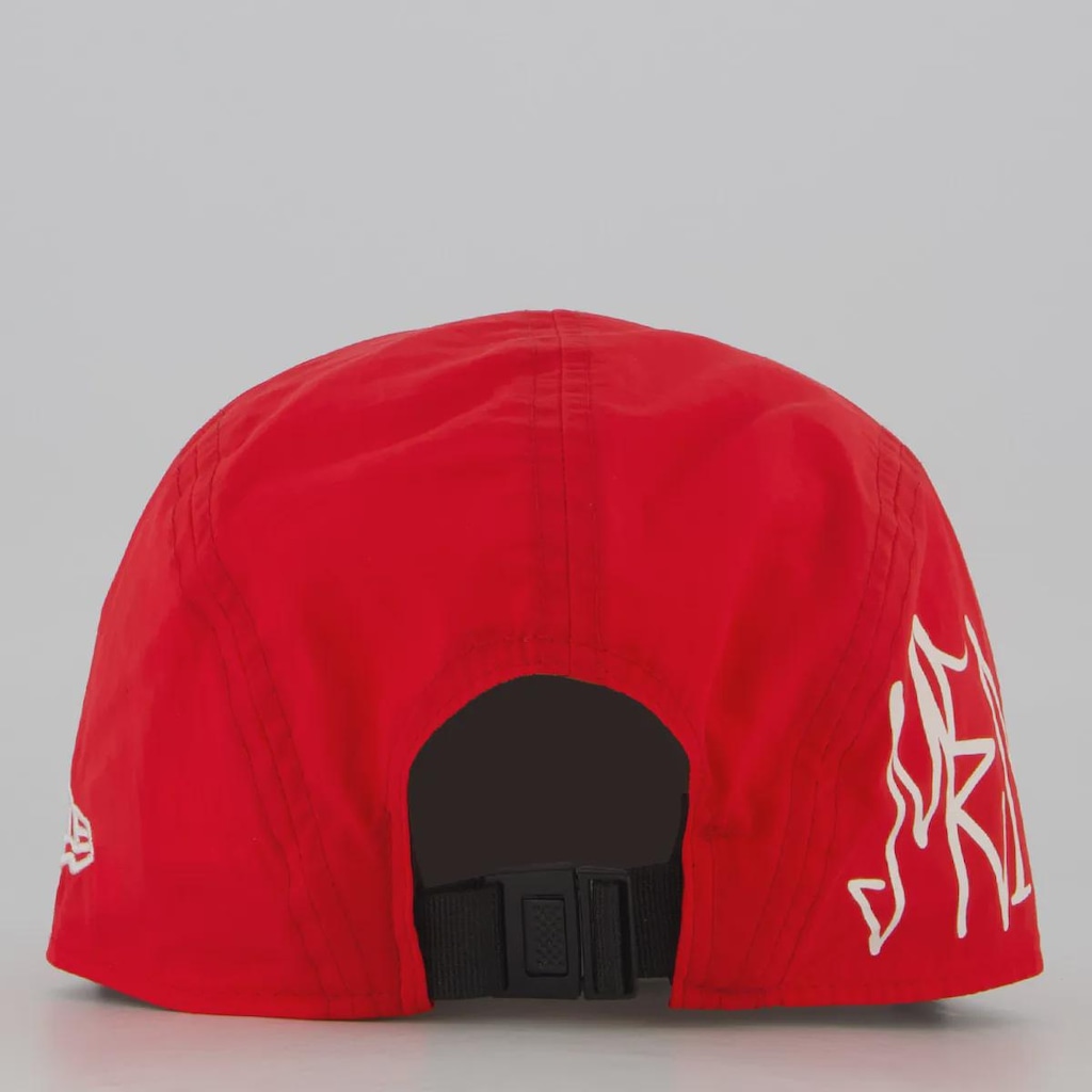 Imagem 4 do produto Boné Unissex New Era Flamengo Mengão Camper - Aba Reta