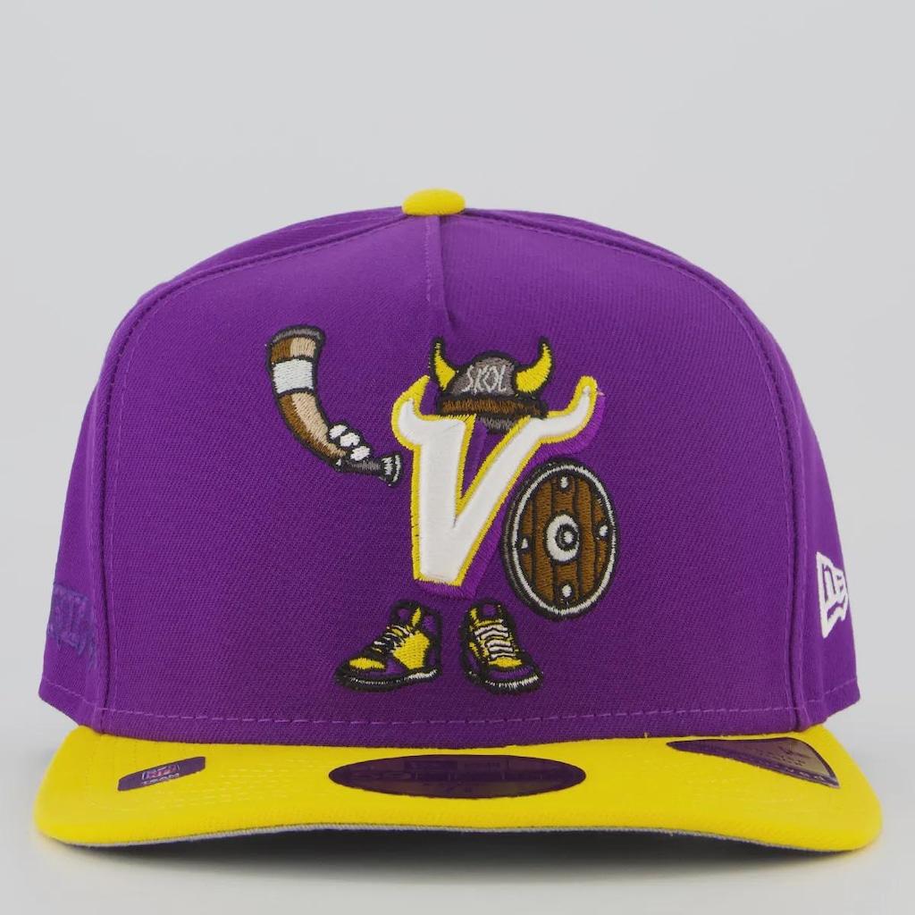Imagem 2 do produto Boné Unissex New Era Minnesota Vikings NFL OTC 5950 - Aba Curva