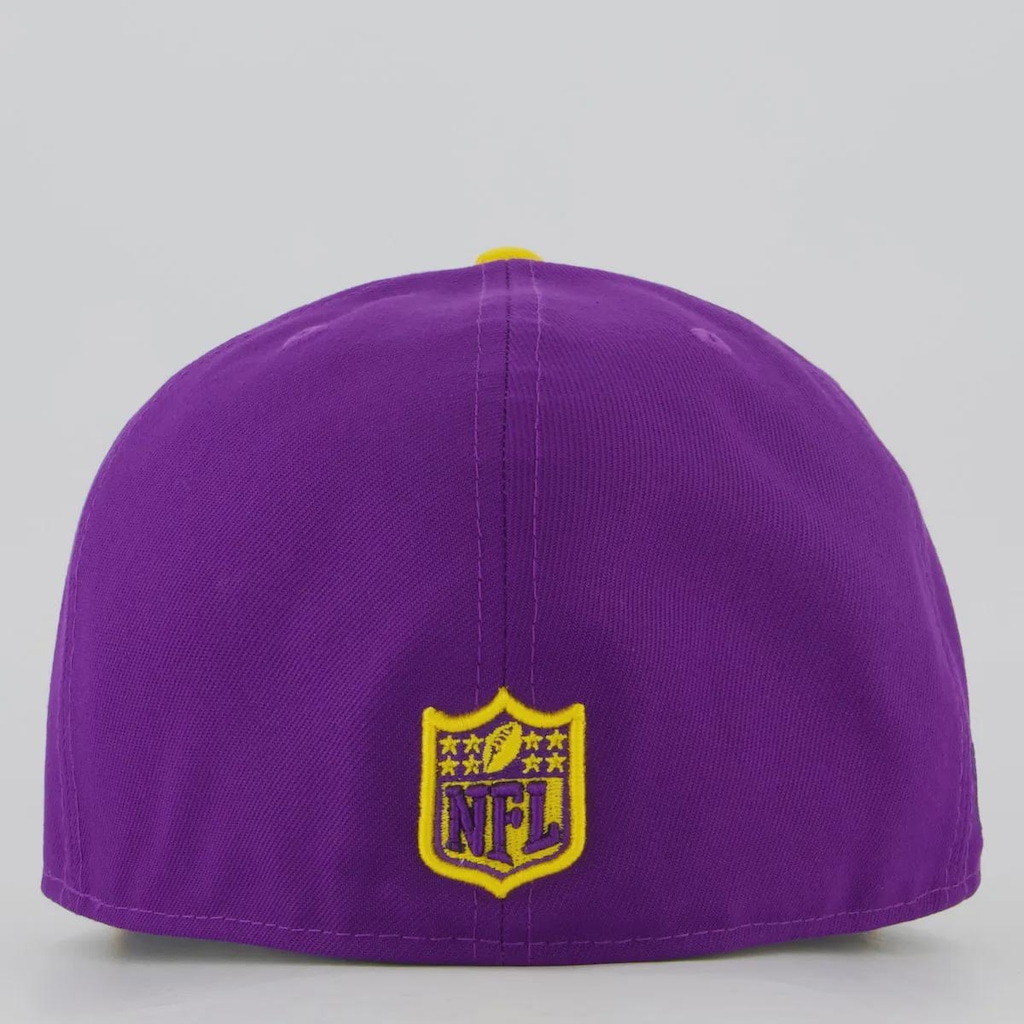 Imagem 3 do produto Boné Unissex New Era Minnesota Vikings NFL OTC 5950 - Aba Curva