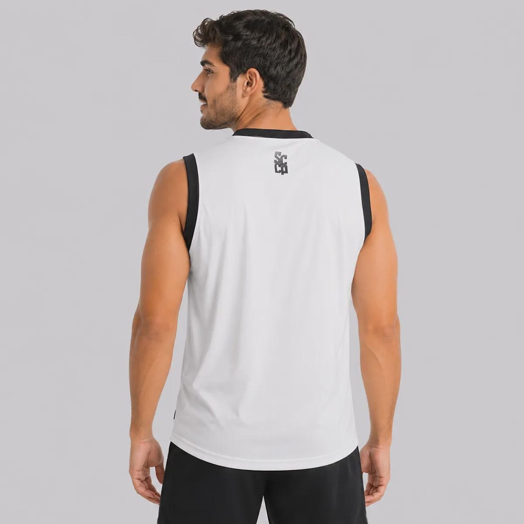 Imagem 4 do produto Camiseta Regata do Corinthians Dry Trançador - Masculina