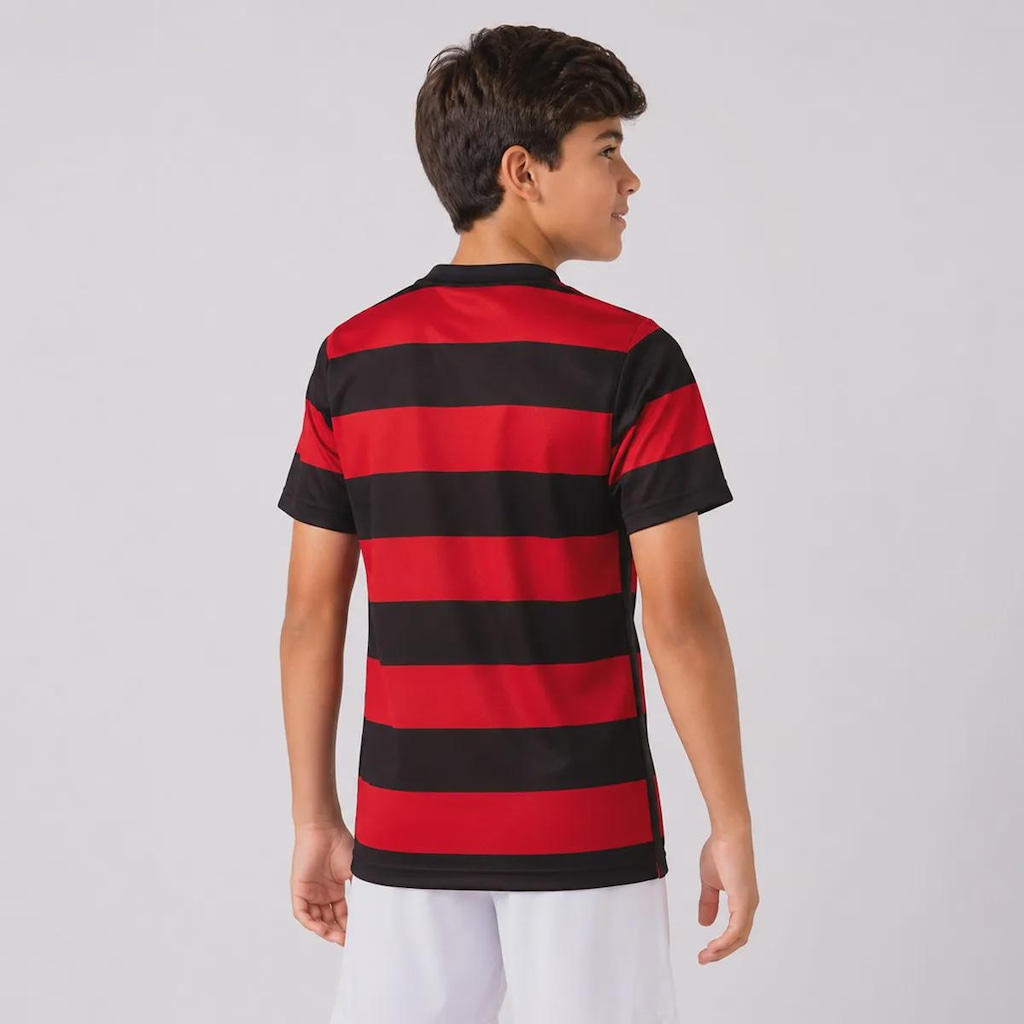 Imagem 4 do produto Camisa do Flamengo Dry Rubro Negro - Infantil