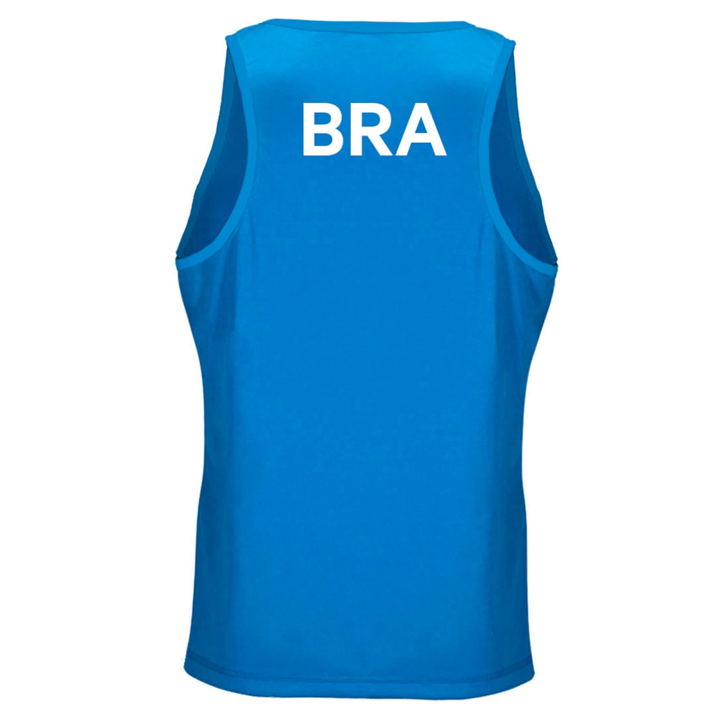 Imagem 4 do produto Camiseta Regata Boxe MKS Pro Dry CBBOXE Oficial Masculina