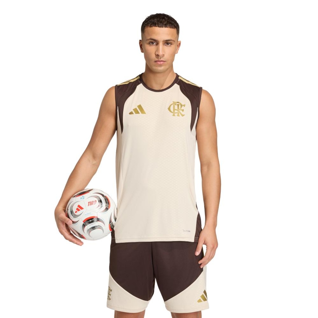 Imagem 1 do produto Camisa de Treino sem Mangas Tiro6 Competition do Flamengo Adidas Masculina